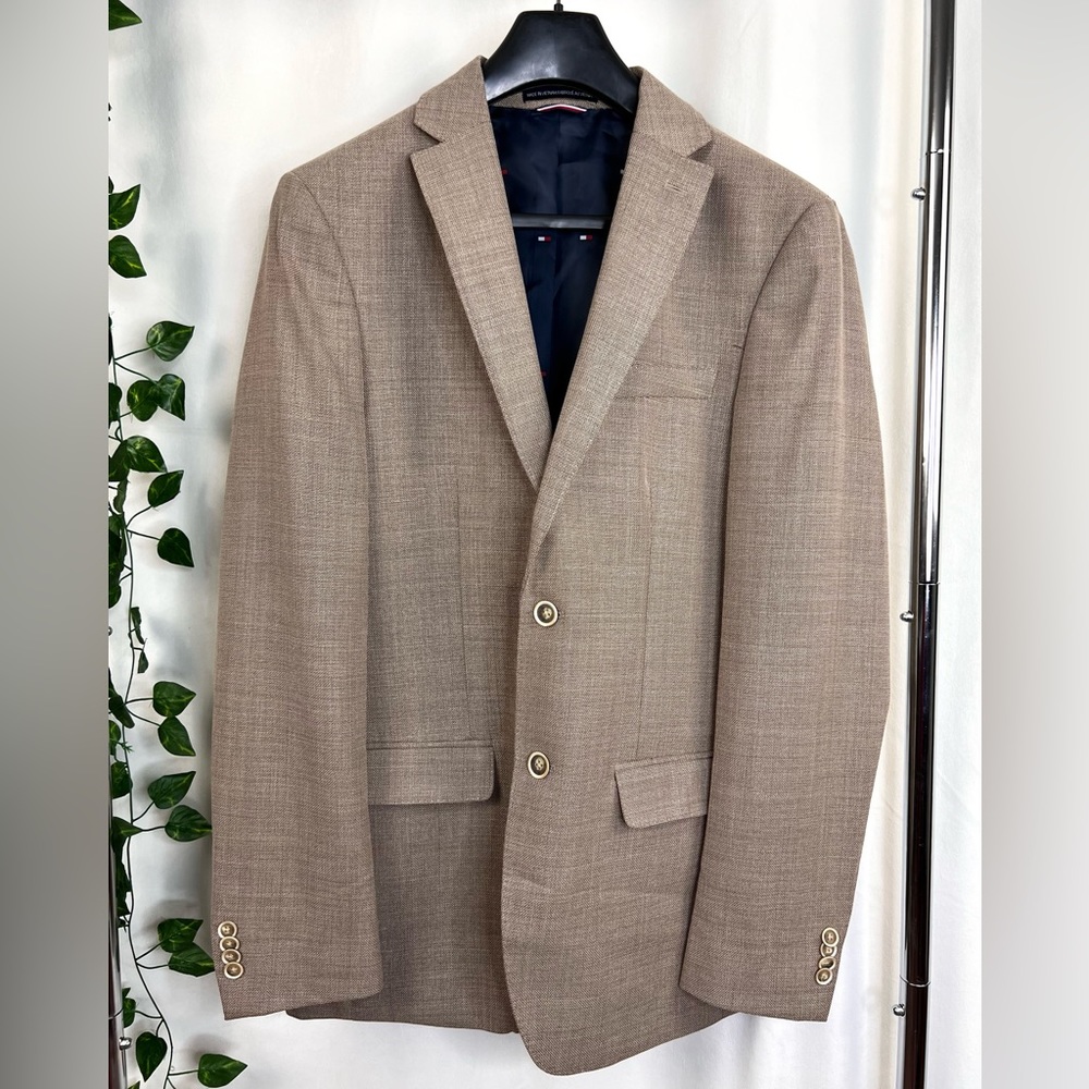 New Mens Tommy Hilfiger Light Weight Sports Coat Size 40L